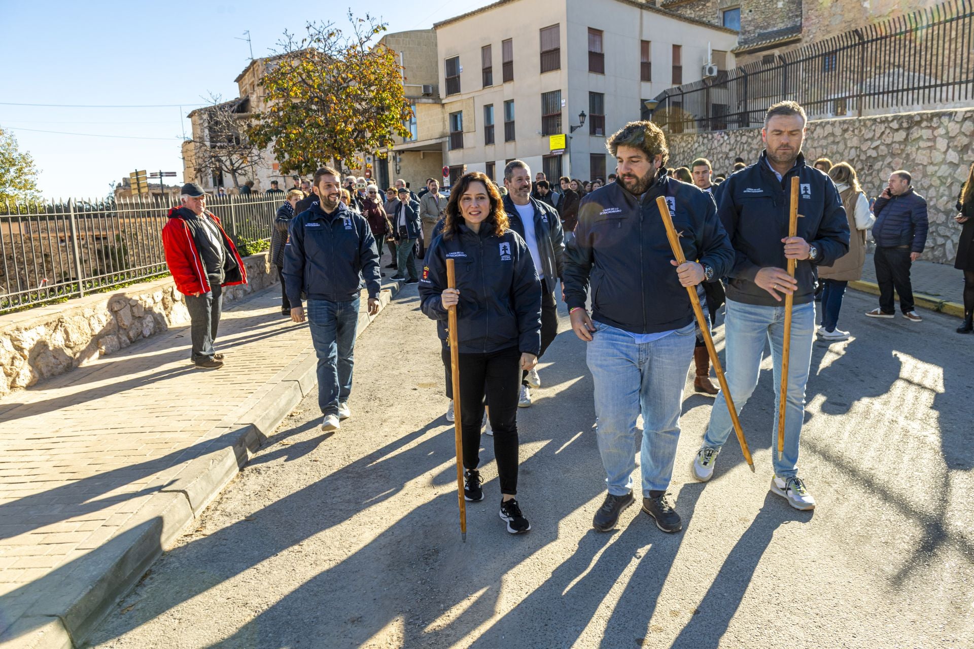 La visita de Díaz Ayuso y López Miras a Caravaca de la Cruz, en imágenes