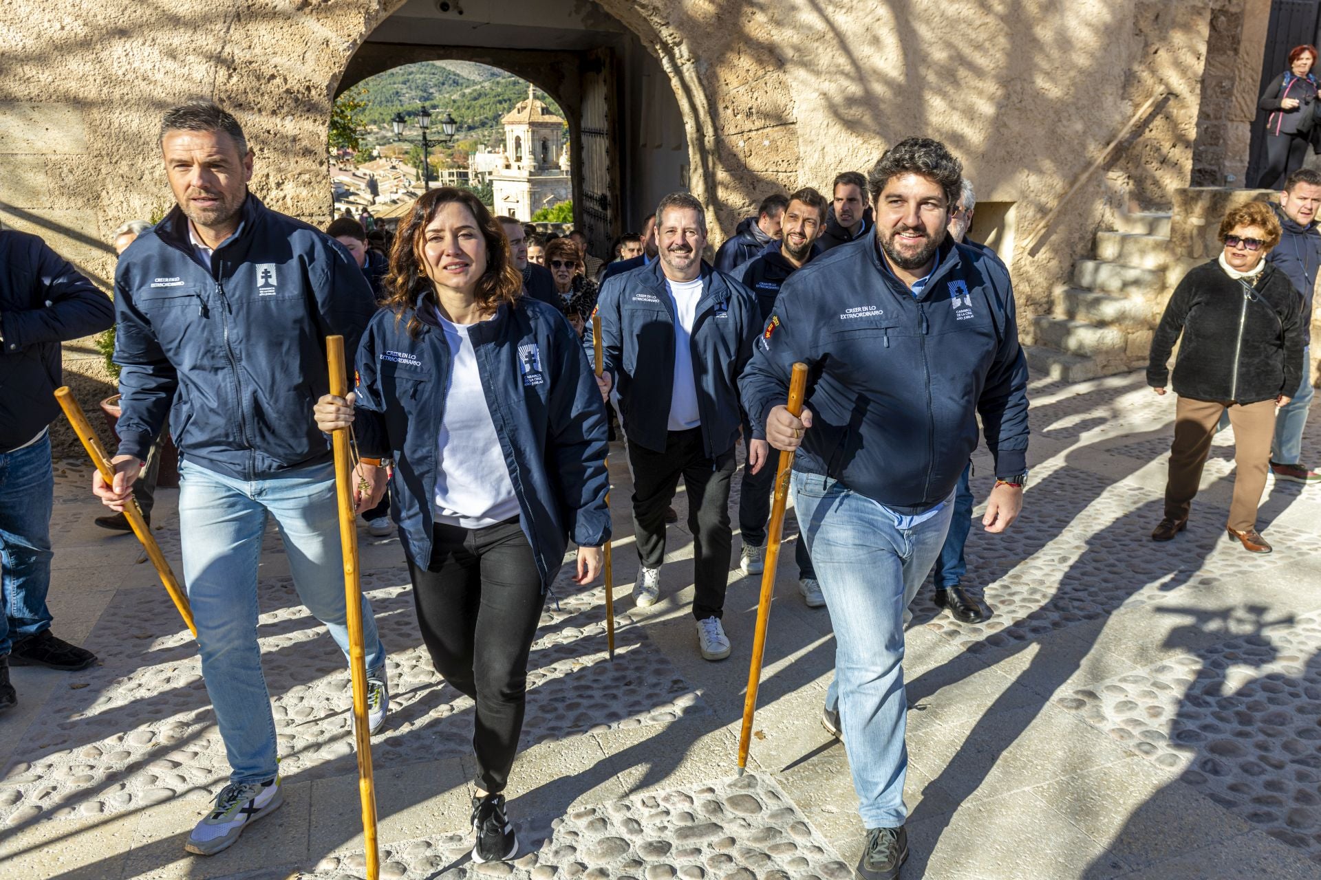 La visita de Díaz Ayuso y López Miras a Caravaca de la Cruz, en imágenes