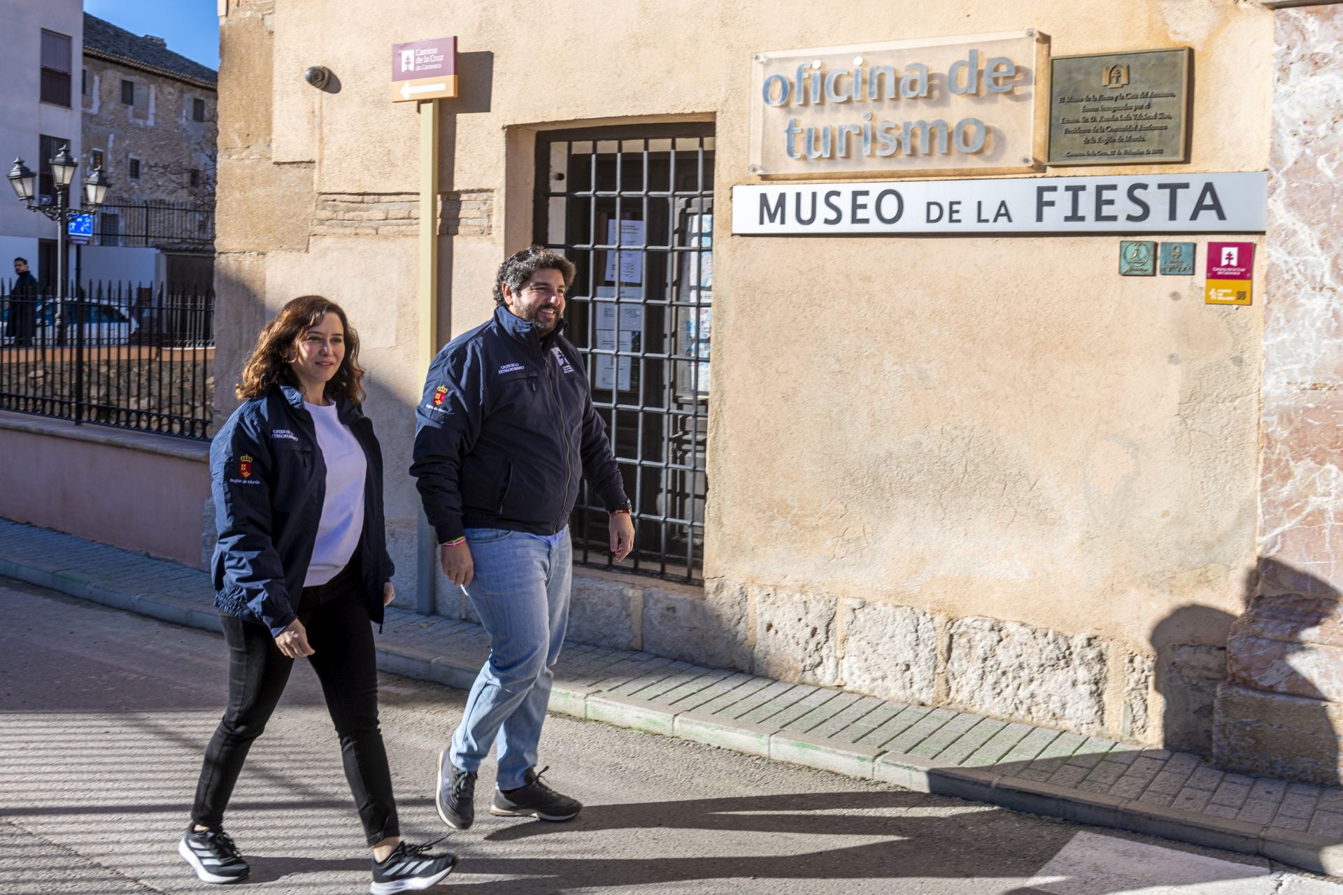 La visita de Díaz Ayuso y López Miras a Caravaca de la Cruz, en imágenes