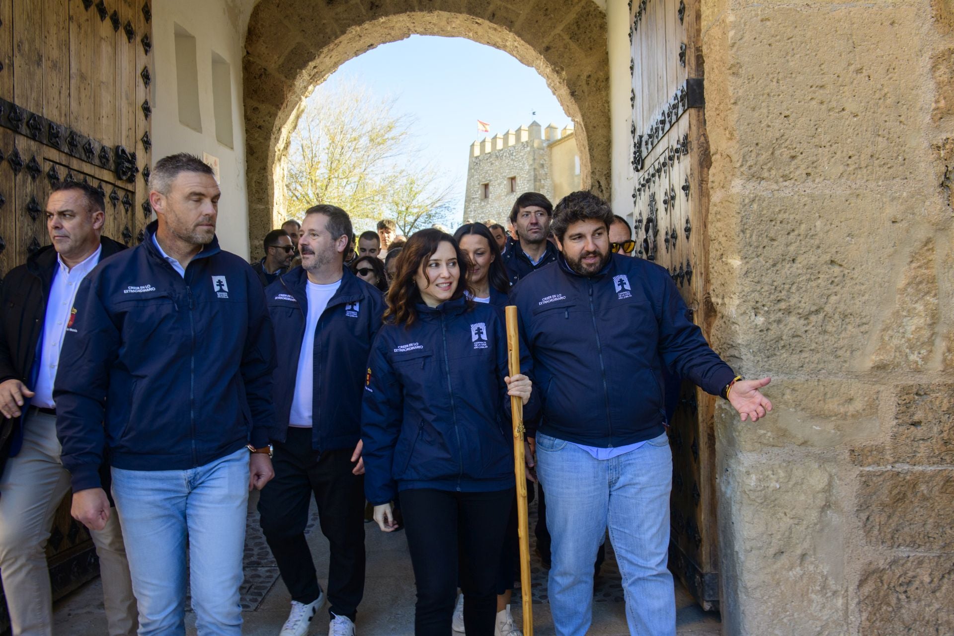 La visita de Díaz Ayuso y López Miras a Caravaca de la Cruz, en imágenes