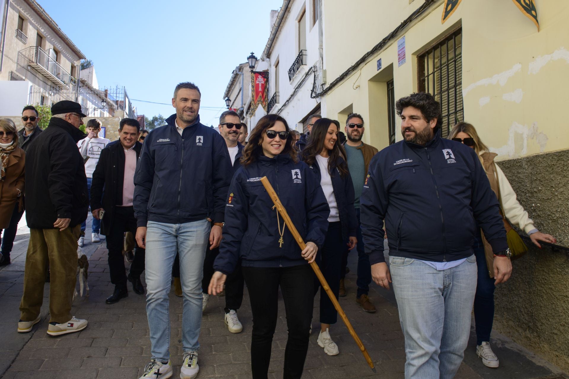 La visita de Díaz Ayuso y López Miras a Caravaca de la Cruz, en imágenes