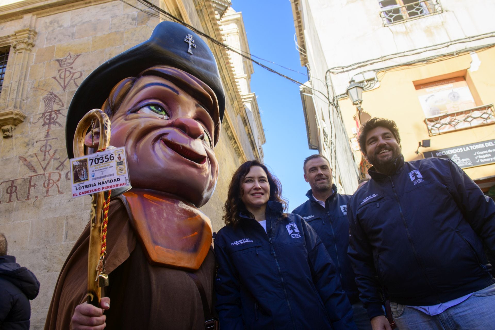 La visita de Díaz Ayuso y López Miras a Caravaca de la Cruz, en imágenes
