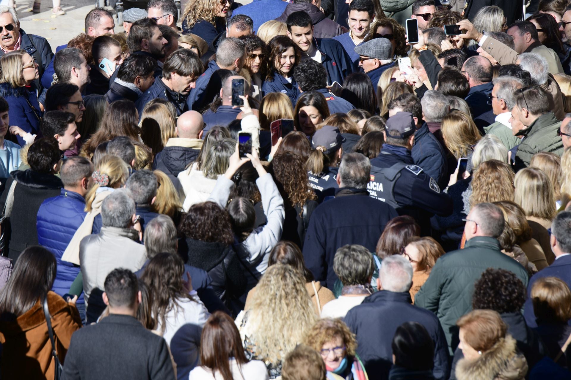 La visita de Díaz Ayuso y López Miras a Caravaca de la Cruz, en imágenes