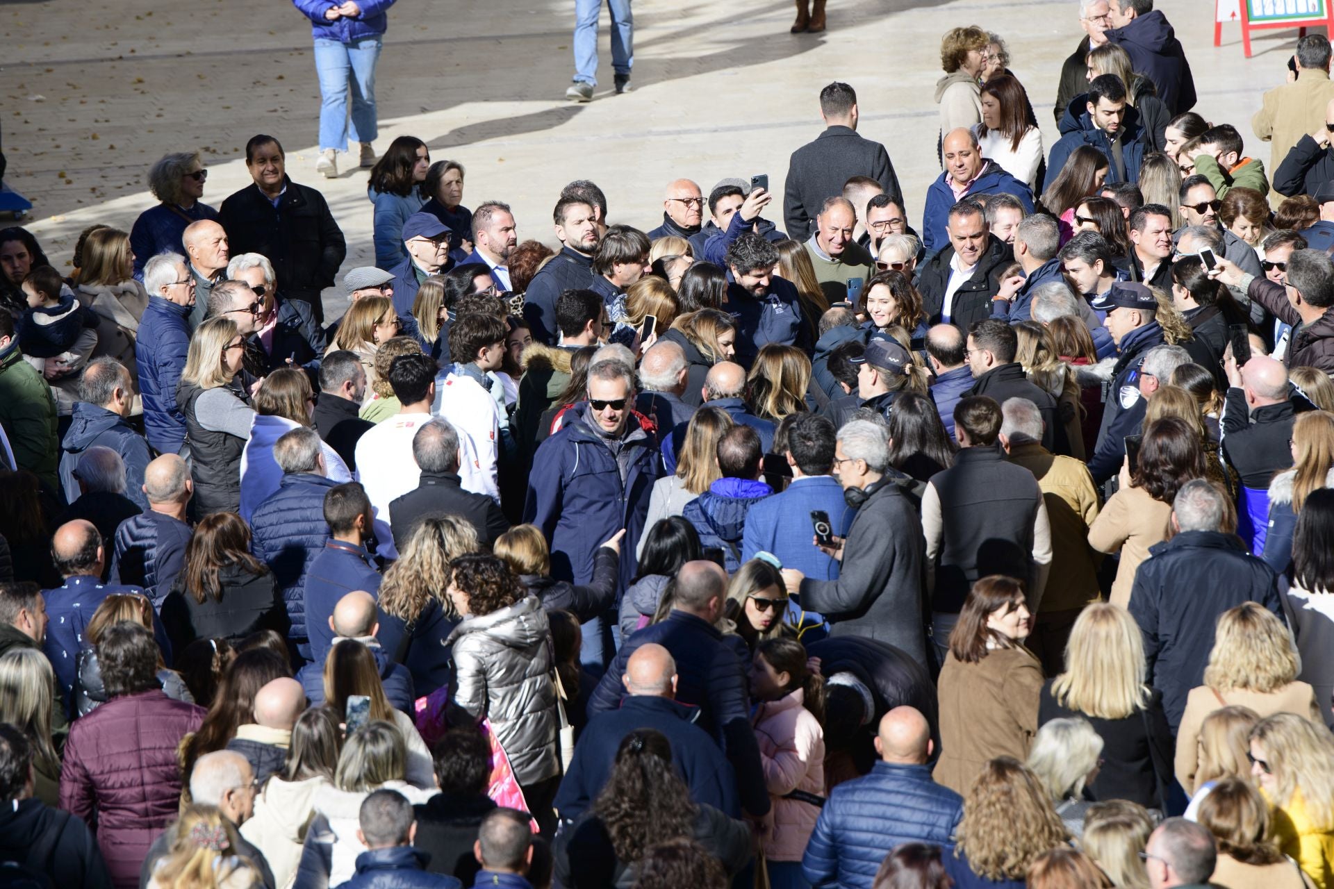 La visita de Díaz Ayuso y López Miras a Caravaca de la Cruz, en imágenes