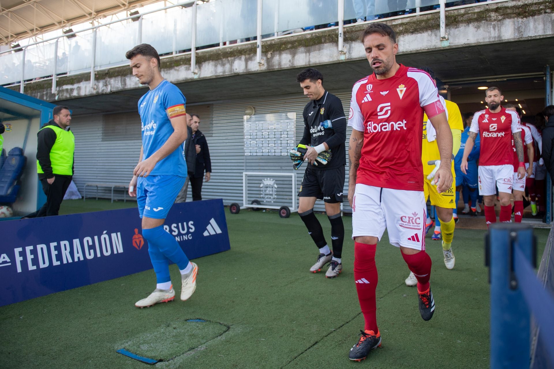El empate del Real Murcia frente al Fuenlabrada, en imágenes