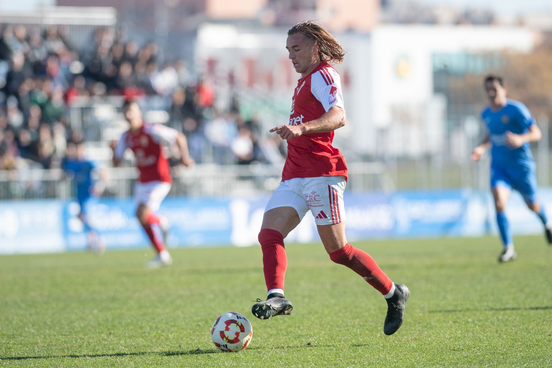 El empate del Real Murcia frente al Fuenlabrada, en imágenes