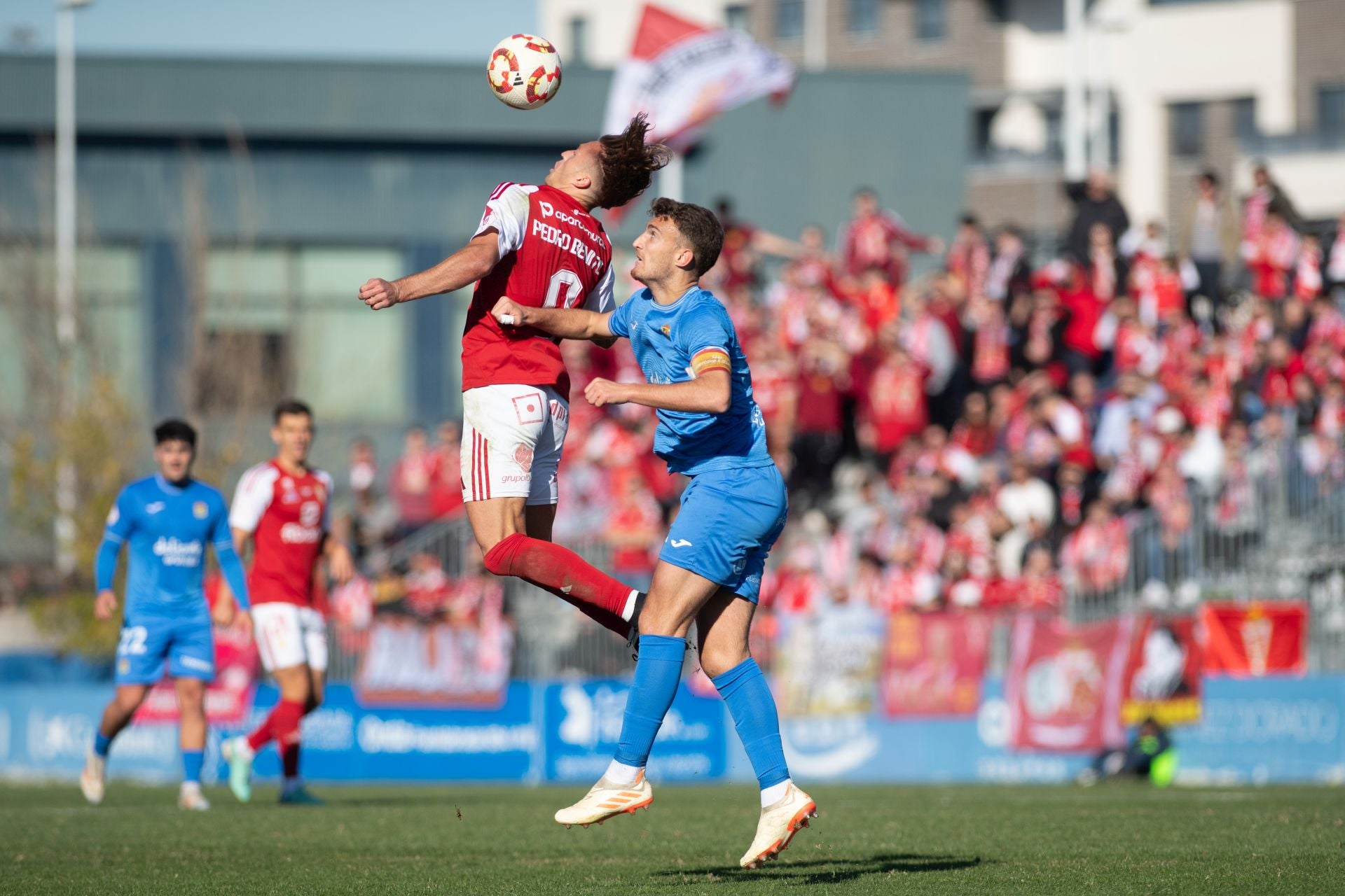 El empate del Real Murcia frente al Fuenlabrada, en imágenes