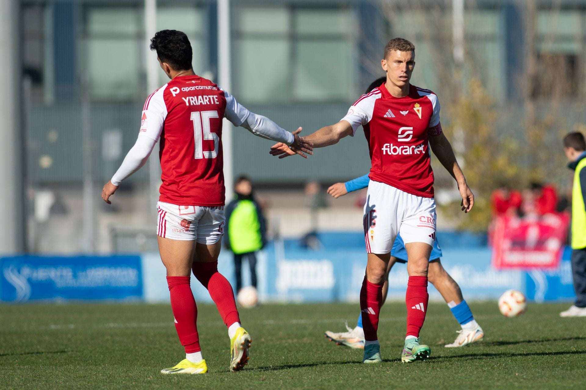 El empate del Real Murcia frente al Fuenlabrada, en imágenes
