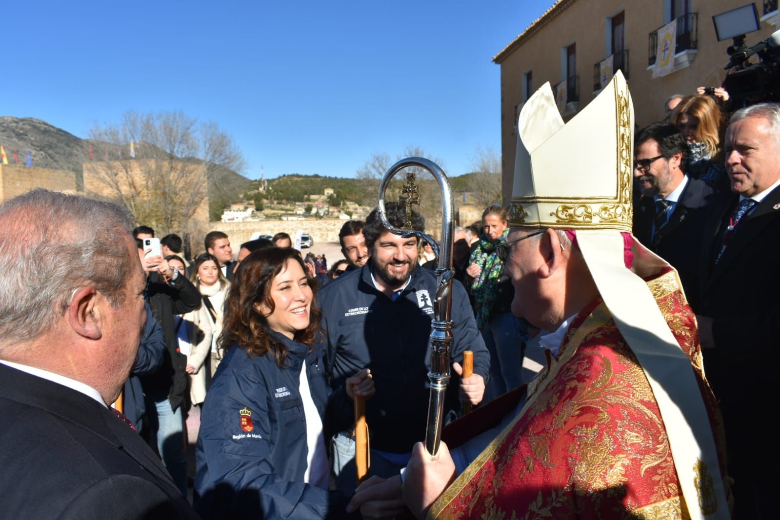 La visita de Díaz Ayuso y López Miras a Caravaca de la Cruz, en imágenes