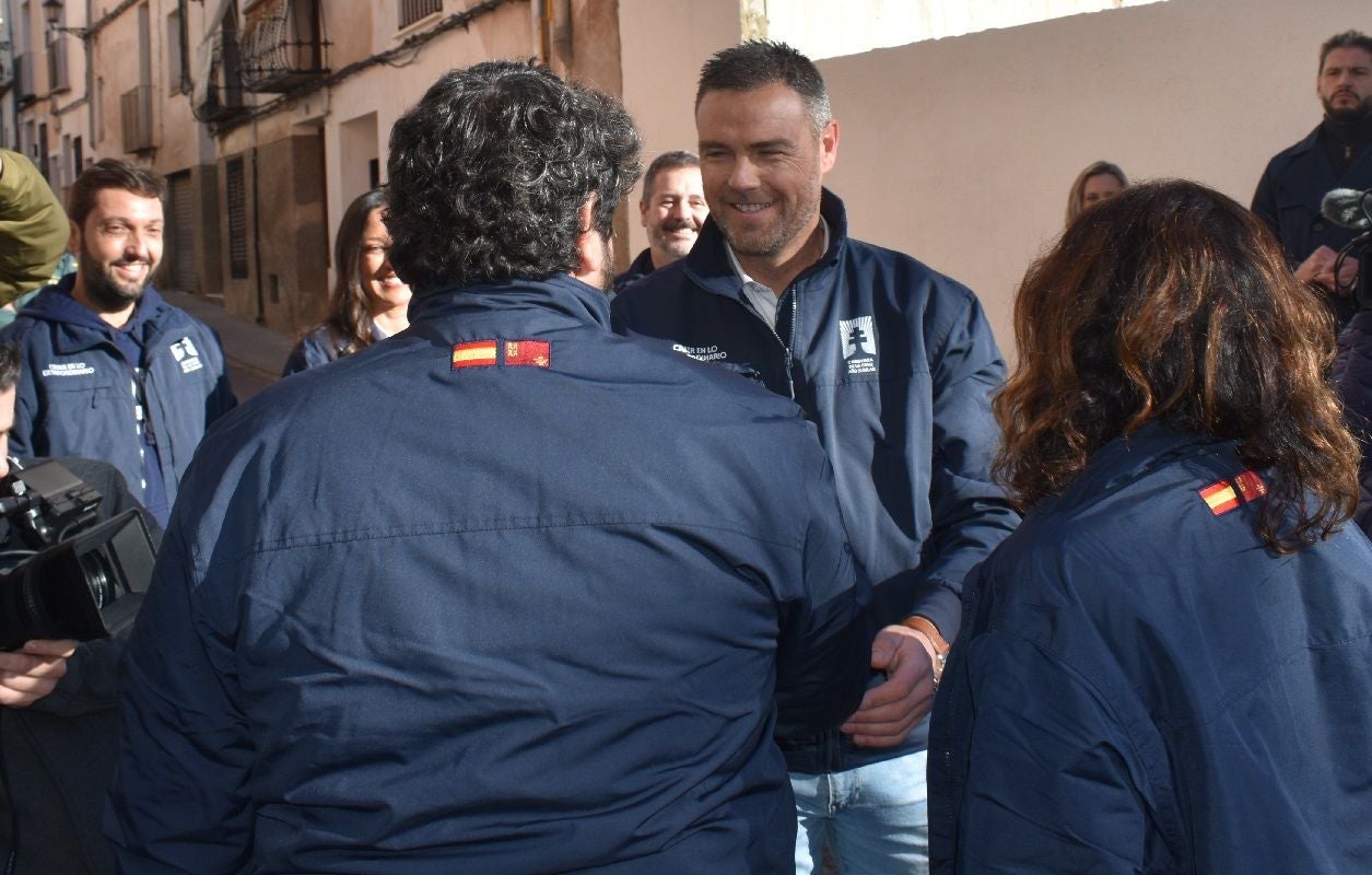 Imágenes de la visita de Díaz Ayuso - I Centro de Acogida