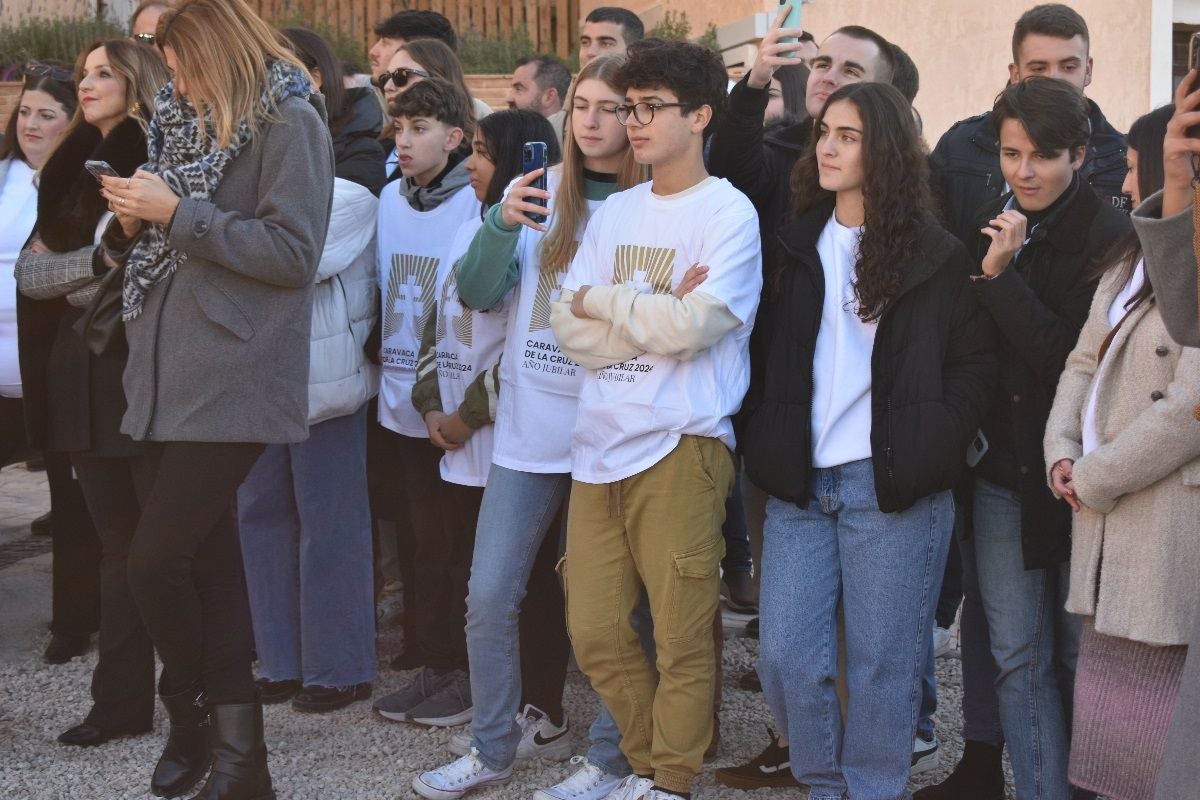 Imágenes de la visita de Díaz Ayuso - I Centro de Acogida