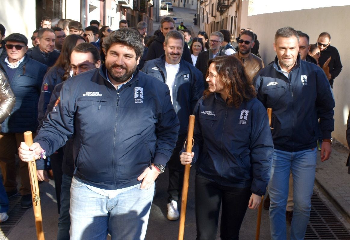Imágenes de la visita de Díaz Ayuso - I Centro de Acogida