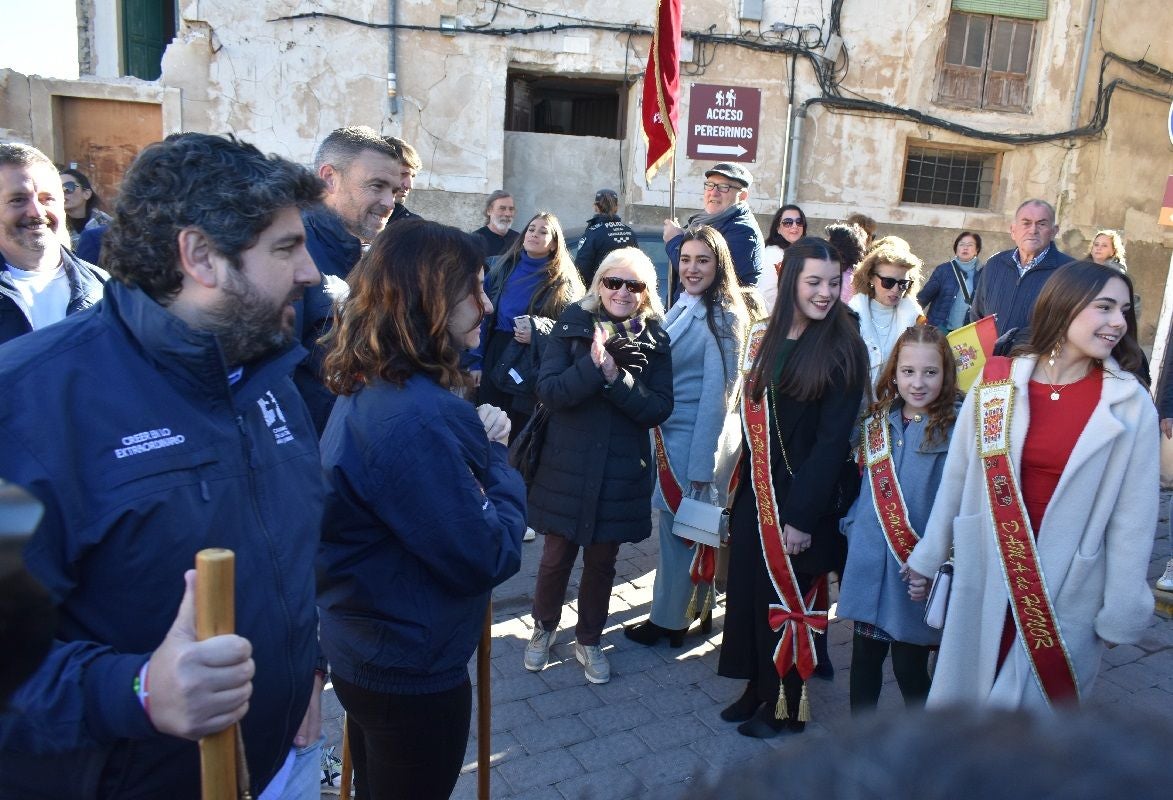 Imágenes de la visita de Díaz Ayuso - I Centro de Acogida