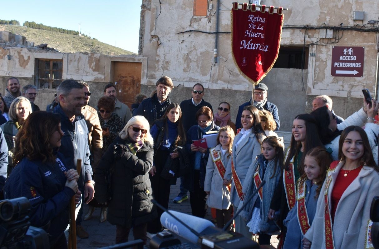 Imágenes de la visita de Díaz Ayuso - I Centro de Acogida