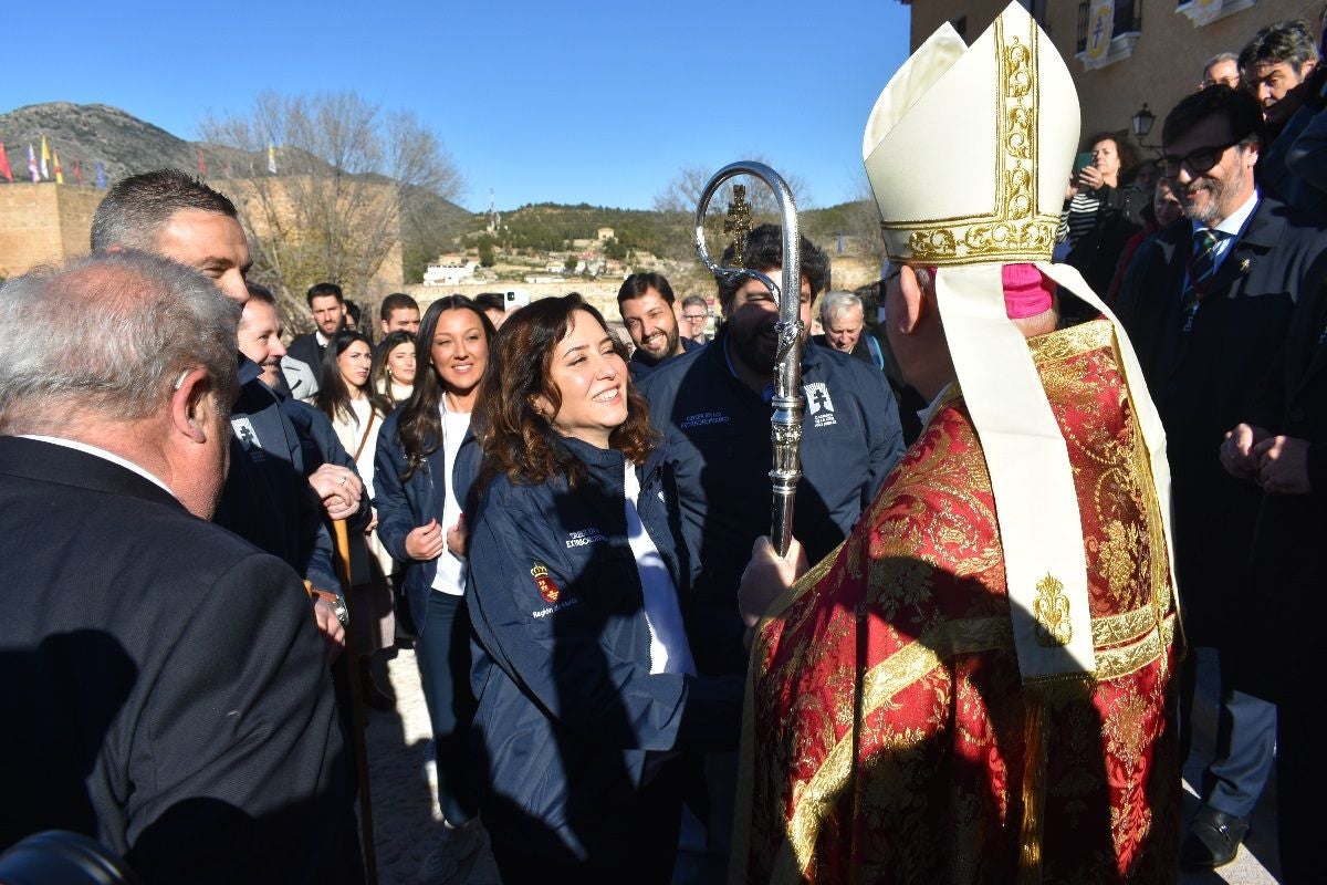 Imágenes de la visita de Díaz Ayuso - II Basílica Vera Cruz