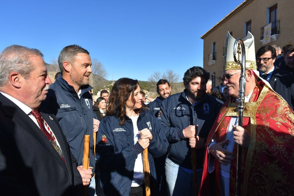 Imágenes de la visita de Díaz Ayuso - II Basílica Vera Cruz