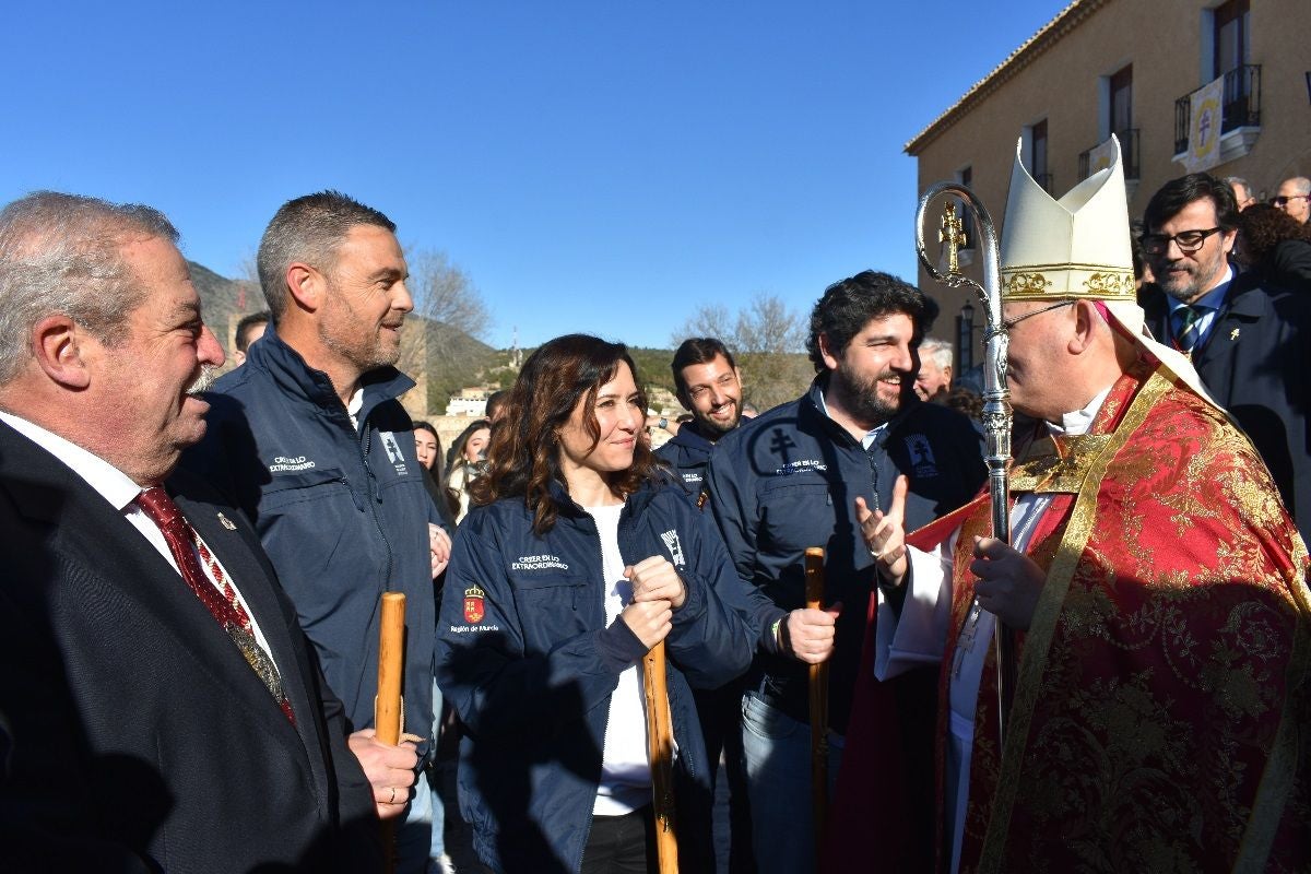 Imágenes de la visita de Díaz Ayuso - II Basílica Vera Cruz