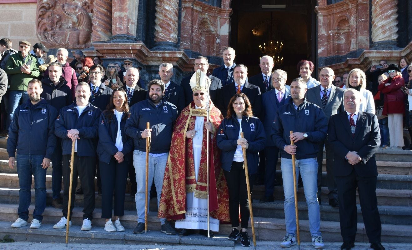 Imágenes de la visita de Díaz Ayuso - II Basílica Vera Cruz