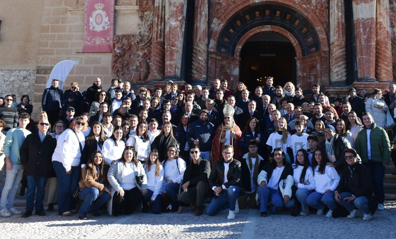 Imágenes de la visita de Díaz Ayuso - II Basílica Vera Cruz