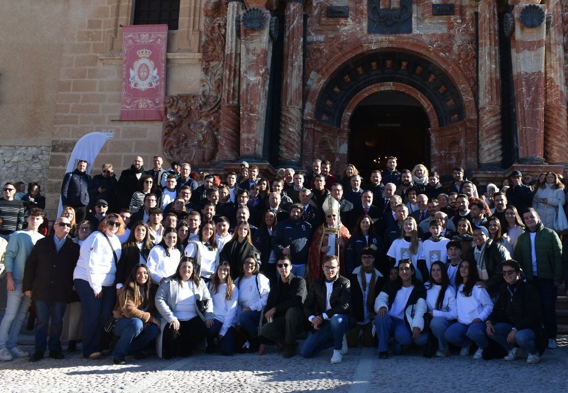 Imágenes de la visita de Díaz Ayuso - II Basílica Vera Cruz