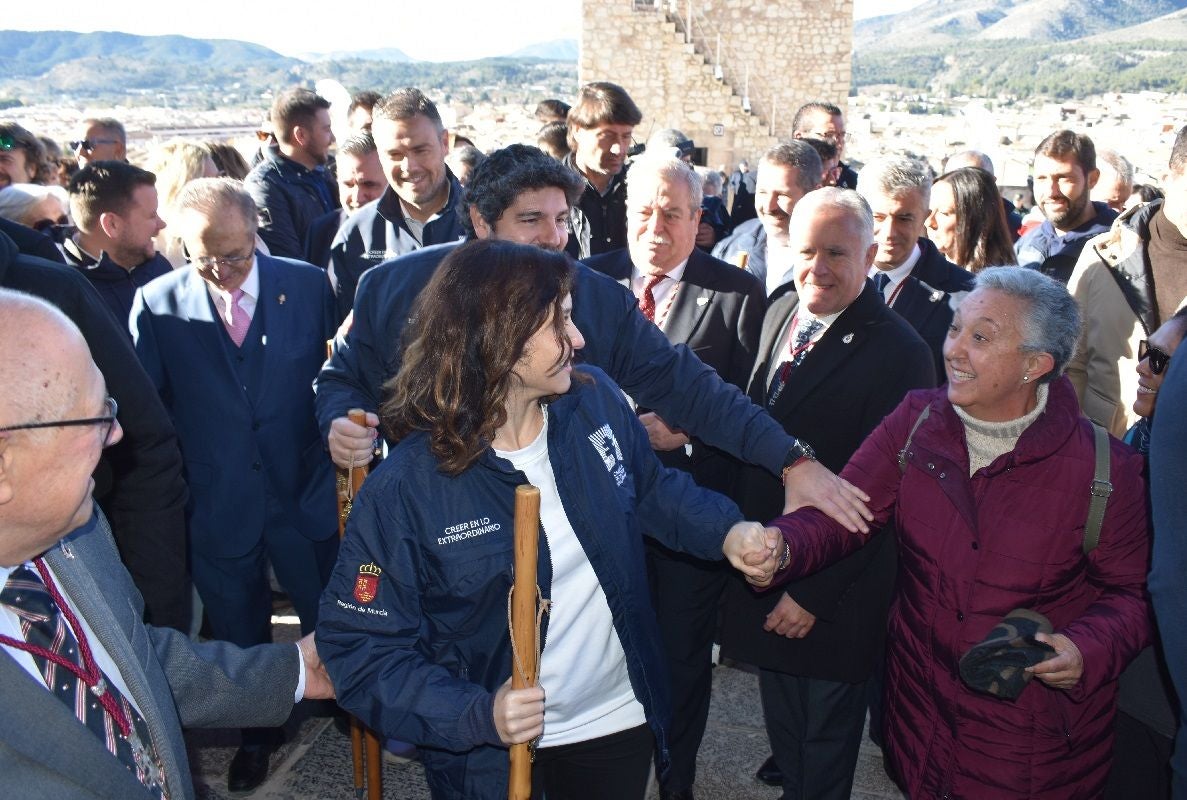 Imágenes de la visita de Díaz Ayuso - II Basílica Vera Cruz