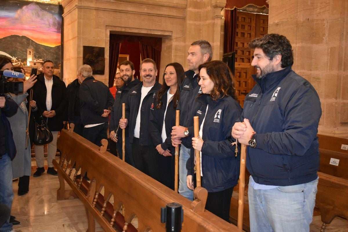 Imágenes de la visita de Díaz Ayuso - II Basílica Vera Cruz