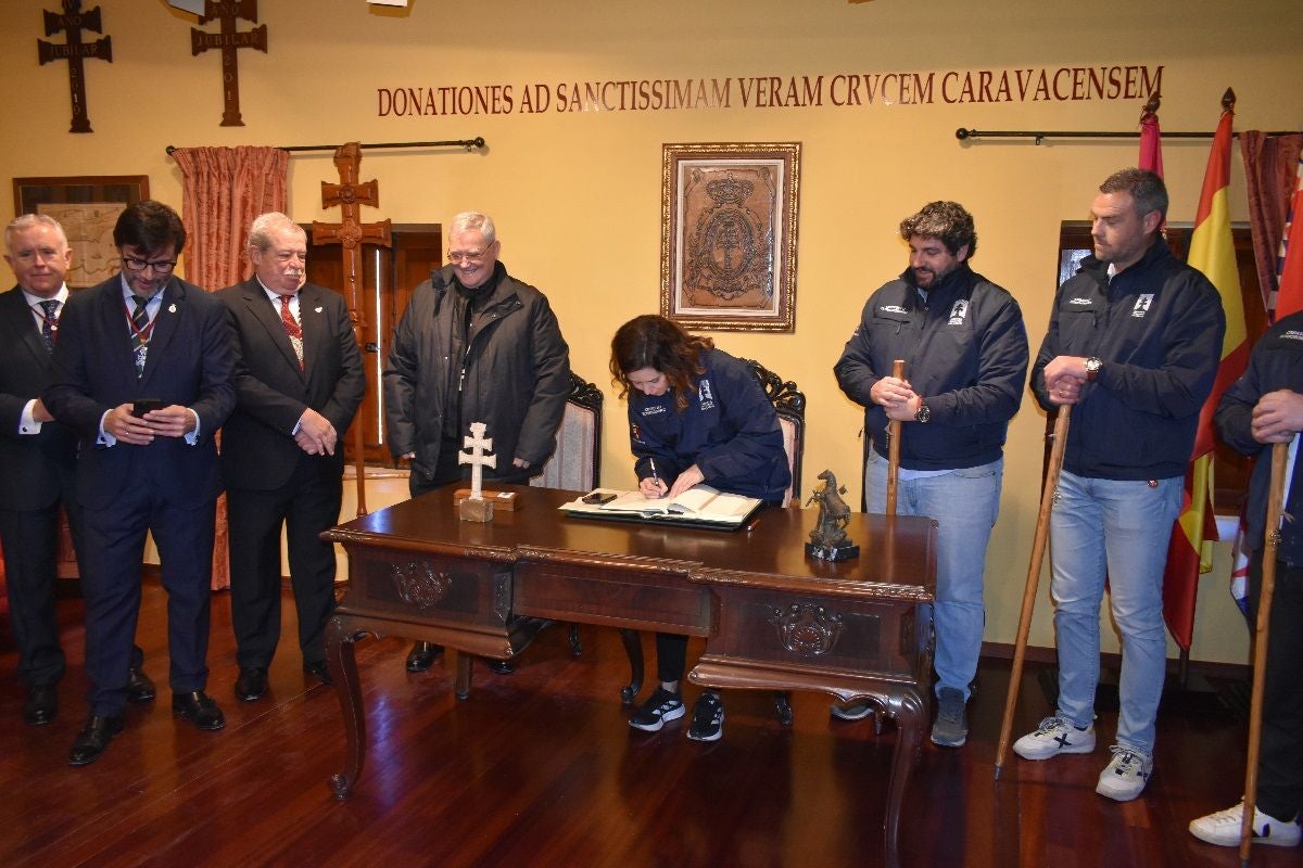 Imágenes de la visita de Díaz Ayuso - II Basílica Vera Cruz