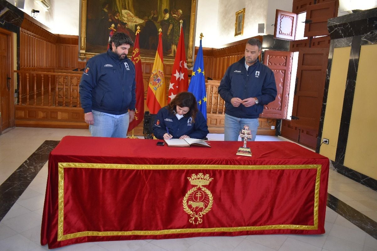 Imágenes de la visita de Díaz Ayuso - III Ayuntamiento