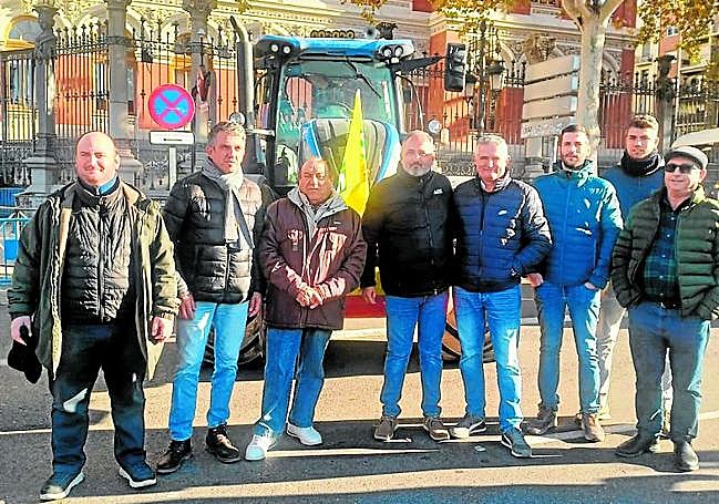 Parte de la delegación de COAG de la Región de Murcia.