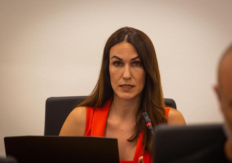 La portavoz del PSOE de Torrevieja, Bárbara Soler.