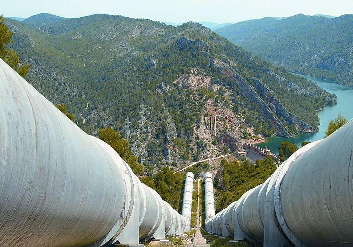 Trasvase en la cabecera del Tajo.