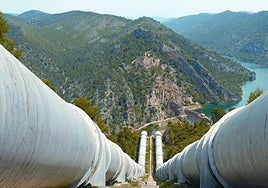 Trasvase en la cabecera del Tajo.