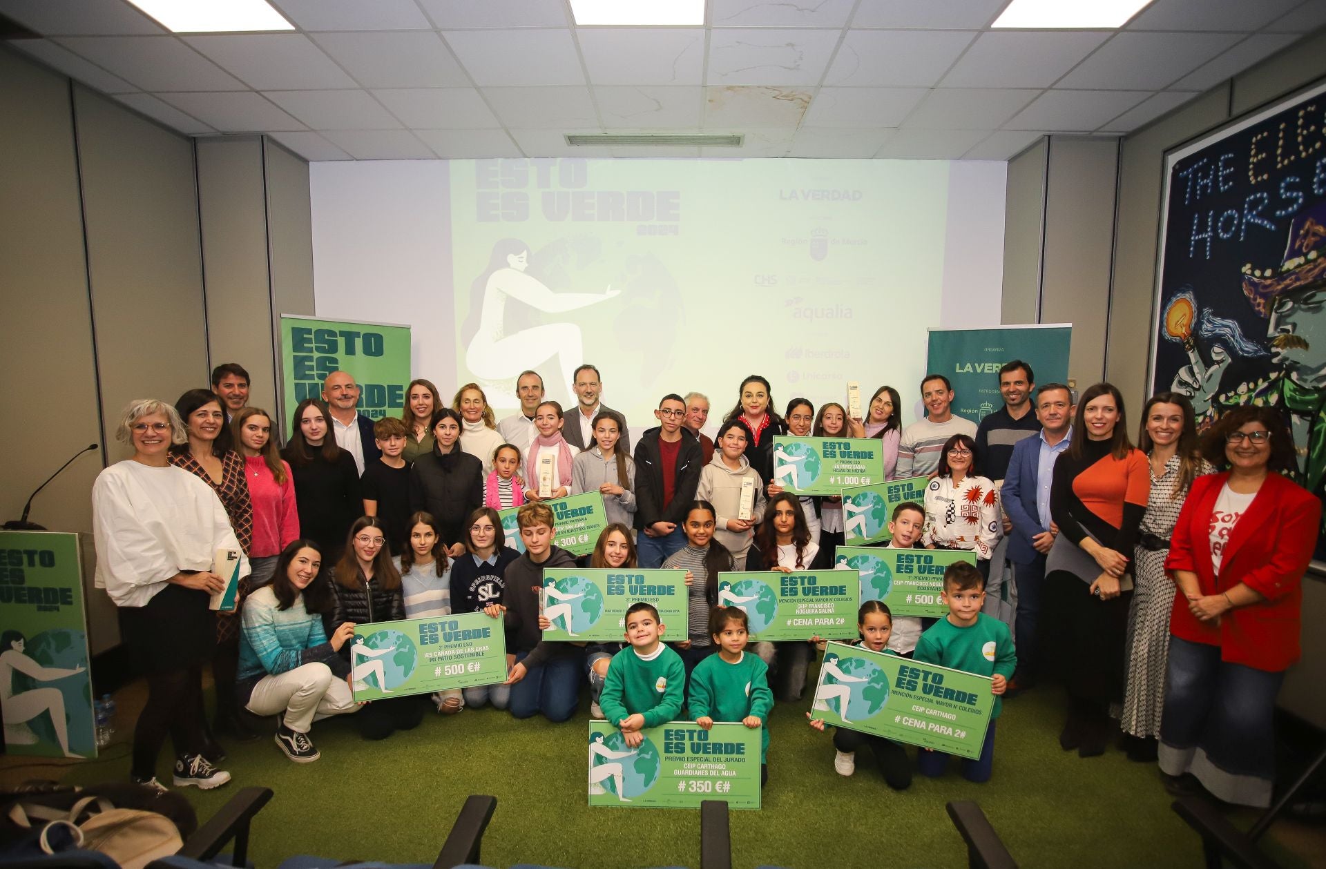 La entrega de los premios del concurso &#039;Esto es verde&#039;, en imágenes