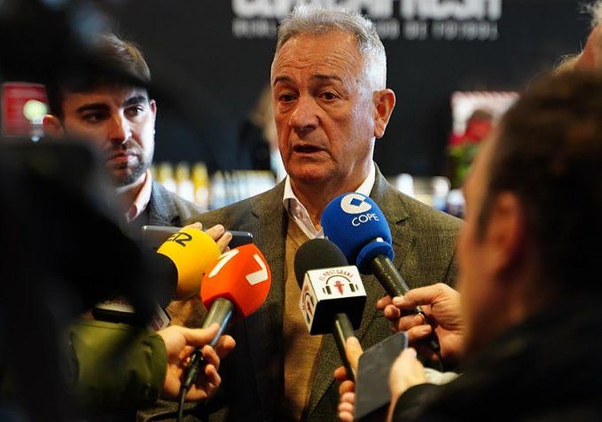 Felipe Moreno, este viernes, en el encuentro con medios de comunicación.