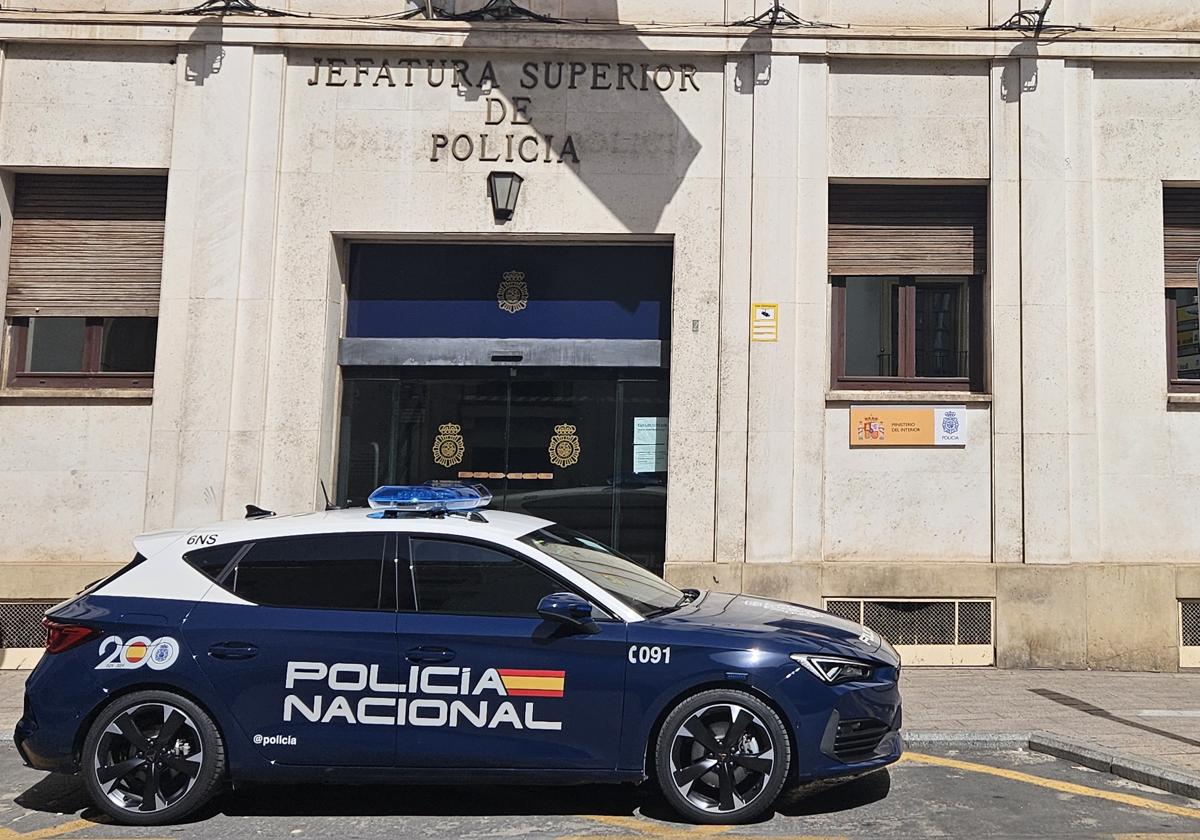 Un vehículo de la Policía Nacional.