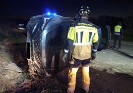 El estado del vehículo tras el accidente.