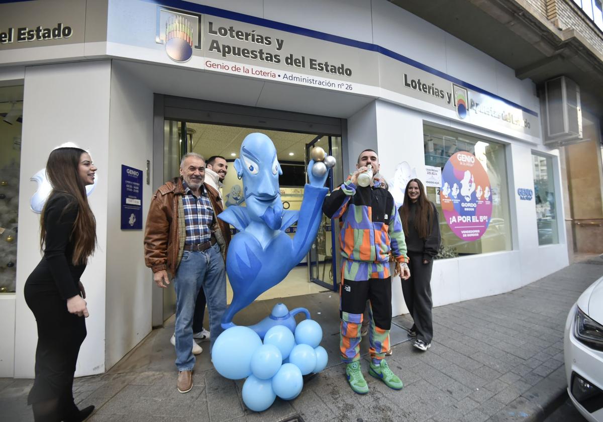 Celebraciones en la Región de Murcia por una esquiva Lotería de Navidad