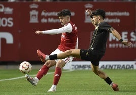 El empate del Real Murcia frente al Intercity, en imágenes