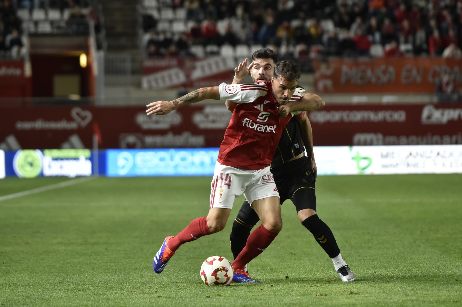 El empate del Real Murcia frente al Intercity, en imágenes