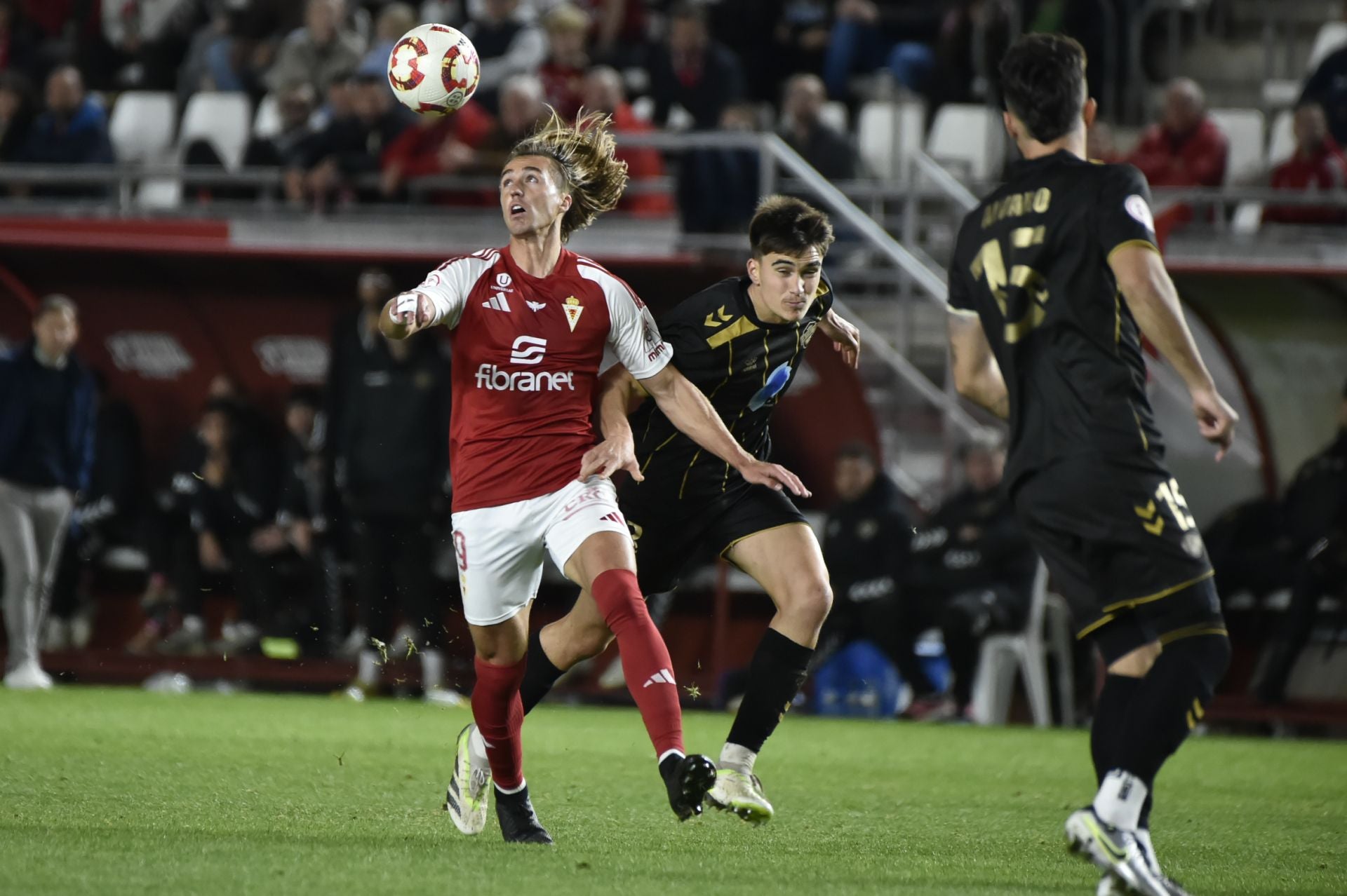 El empate del Real Murcia frente al Intercity, en imágenes