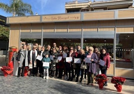 Inauguración del Belén Municipal de Beniel en la plaza Ramón y Cajal.