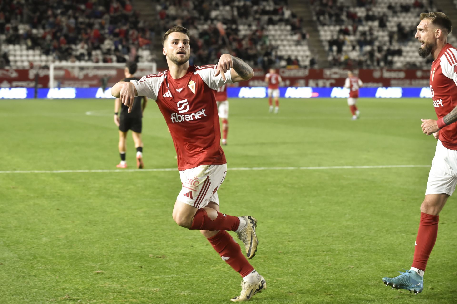 El empate del Real Murcia frente al Intercity, en imágenes