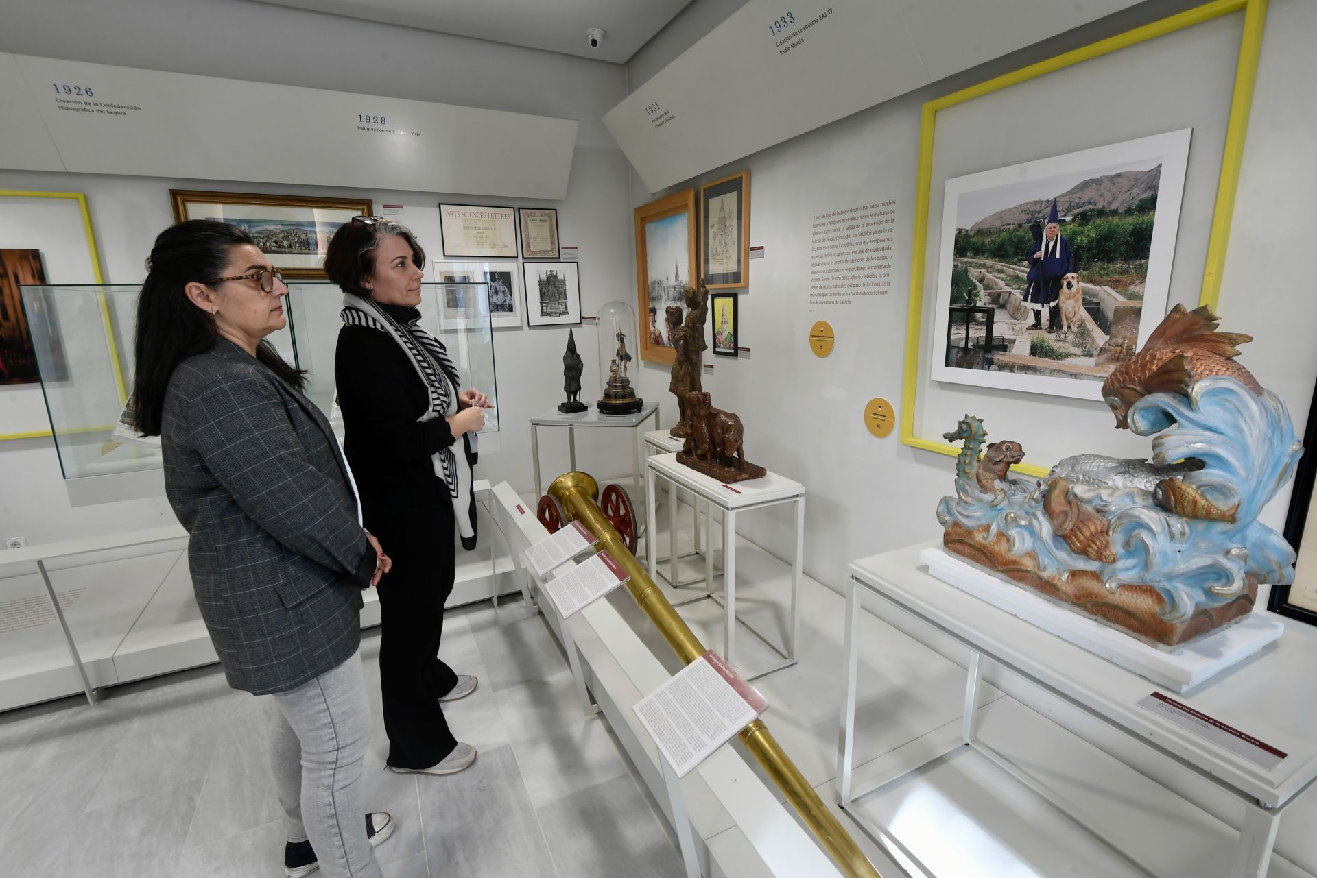 La exposición por los 25 años del Museo de la Ciudad de Murcia, en imágenes