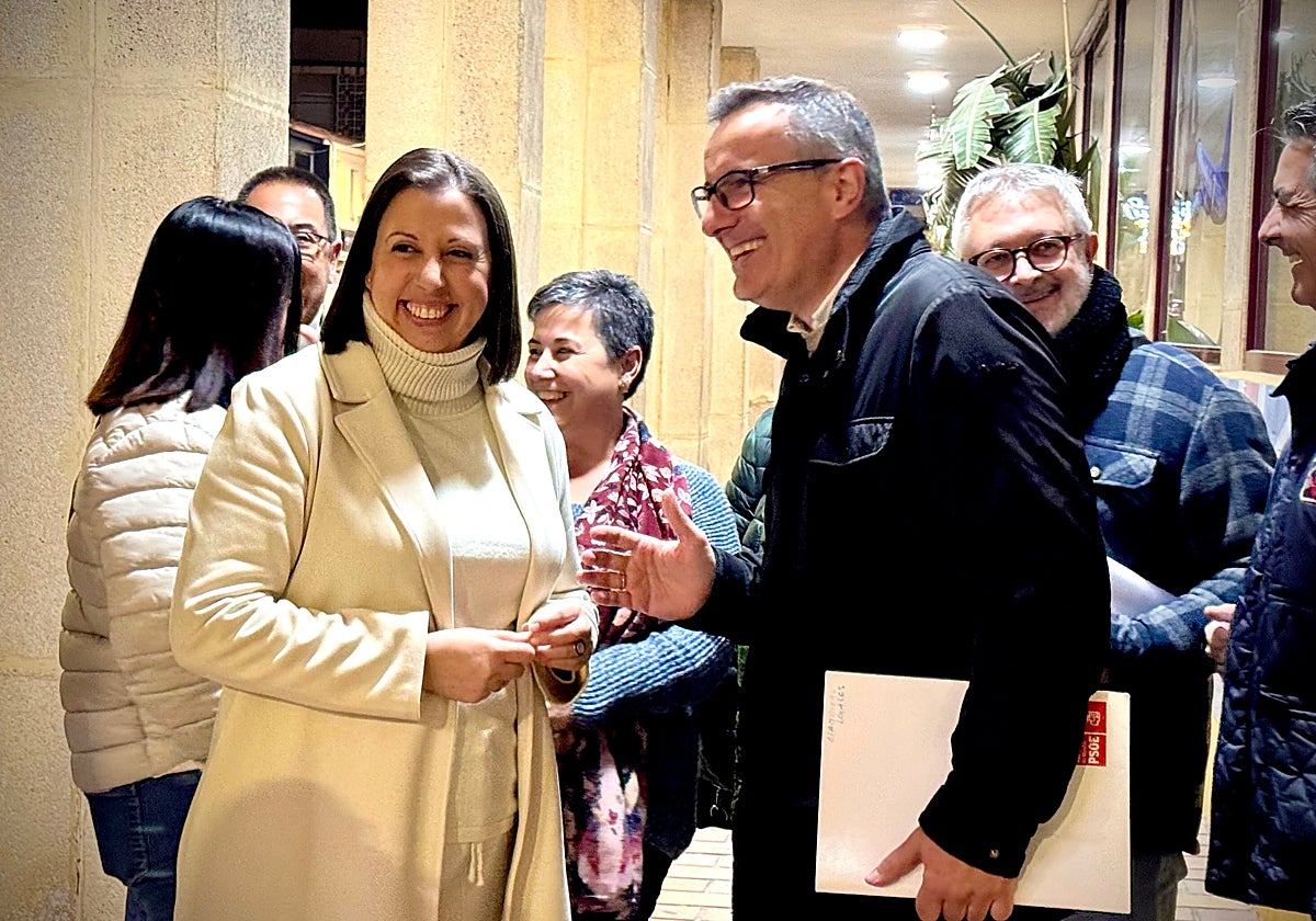 Sonia Almela y Diego Conesa.