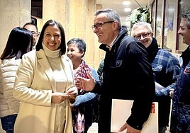 Sonia Almela y Diego Conesa.