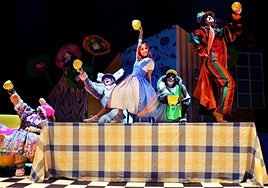 El equipo del musical.