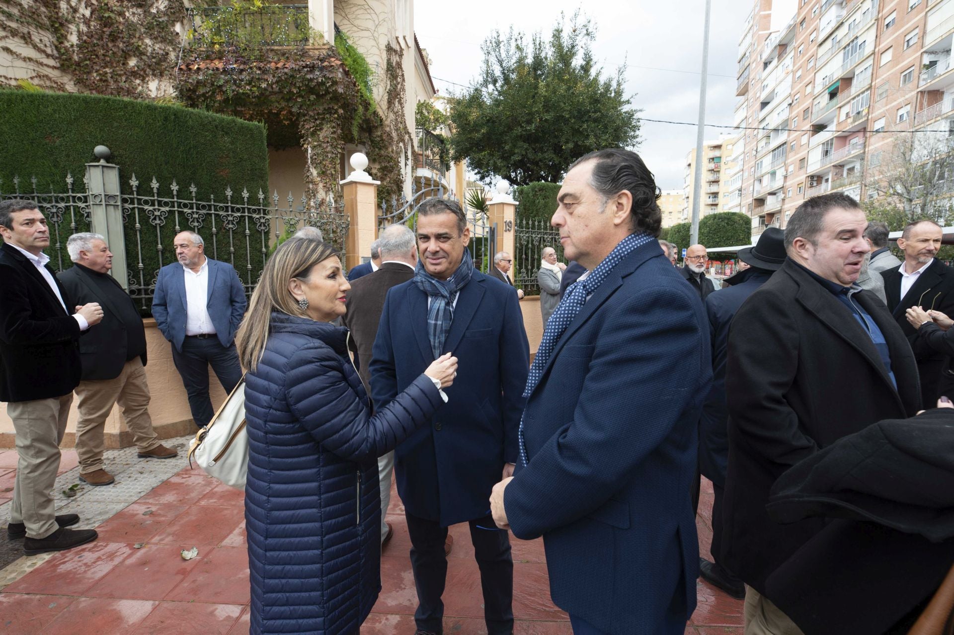 El brindis de Nochevieja de Tomás Martínez Pagán, en imágenes