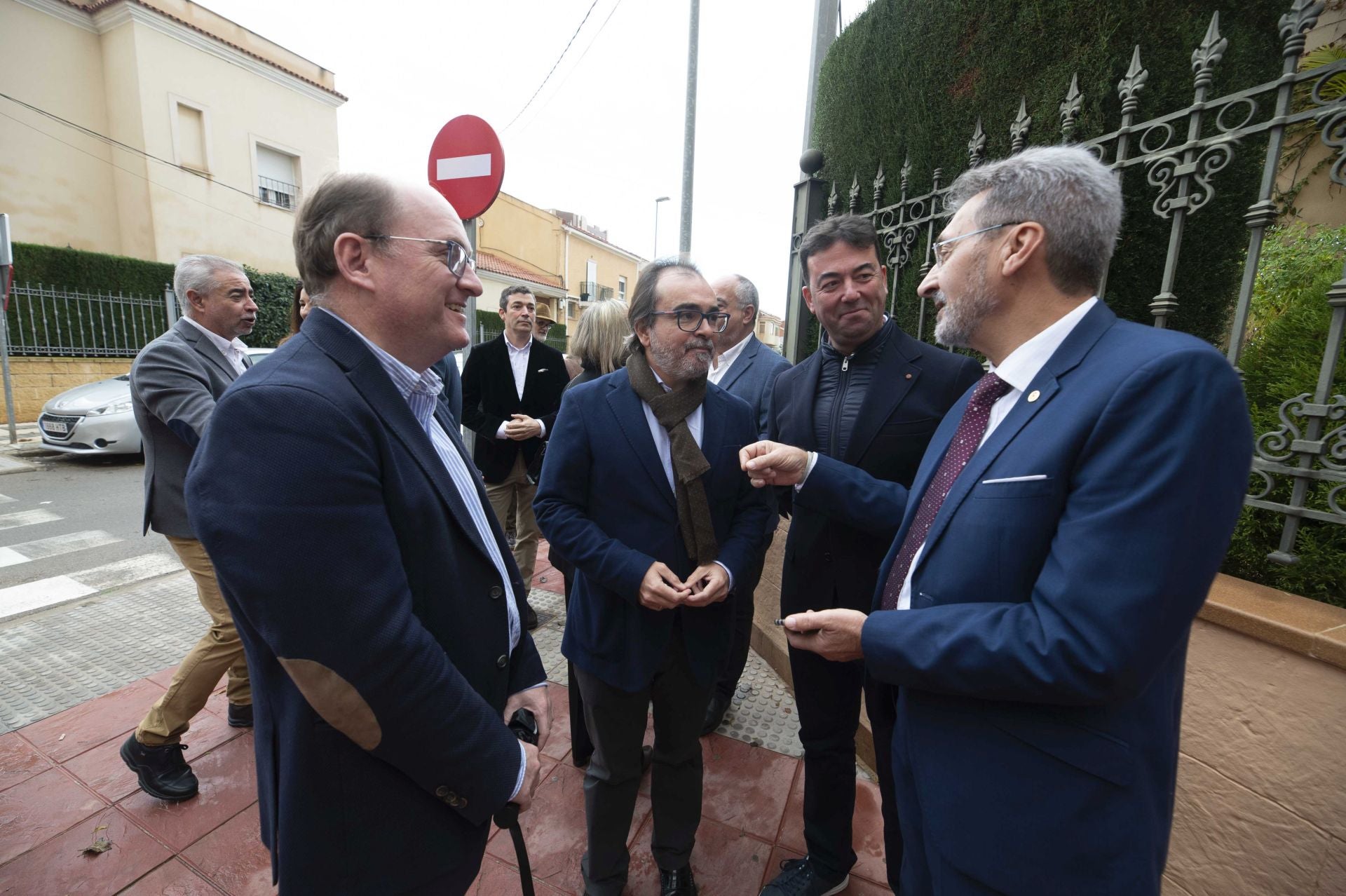 El brindis de Nochevieja de Tomás Martínez Pagán, en imágenes