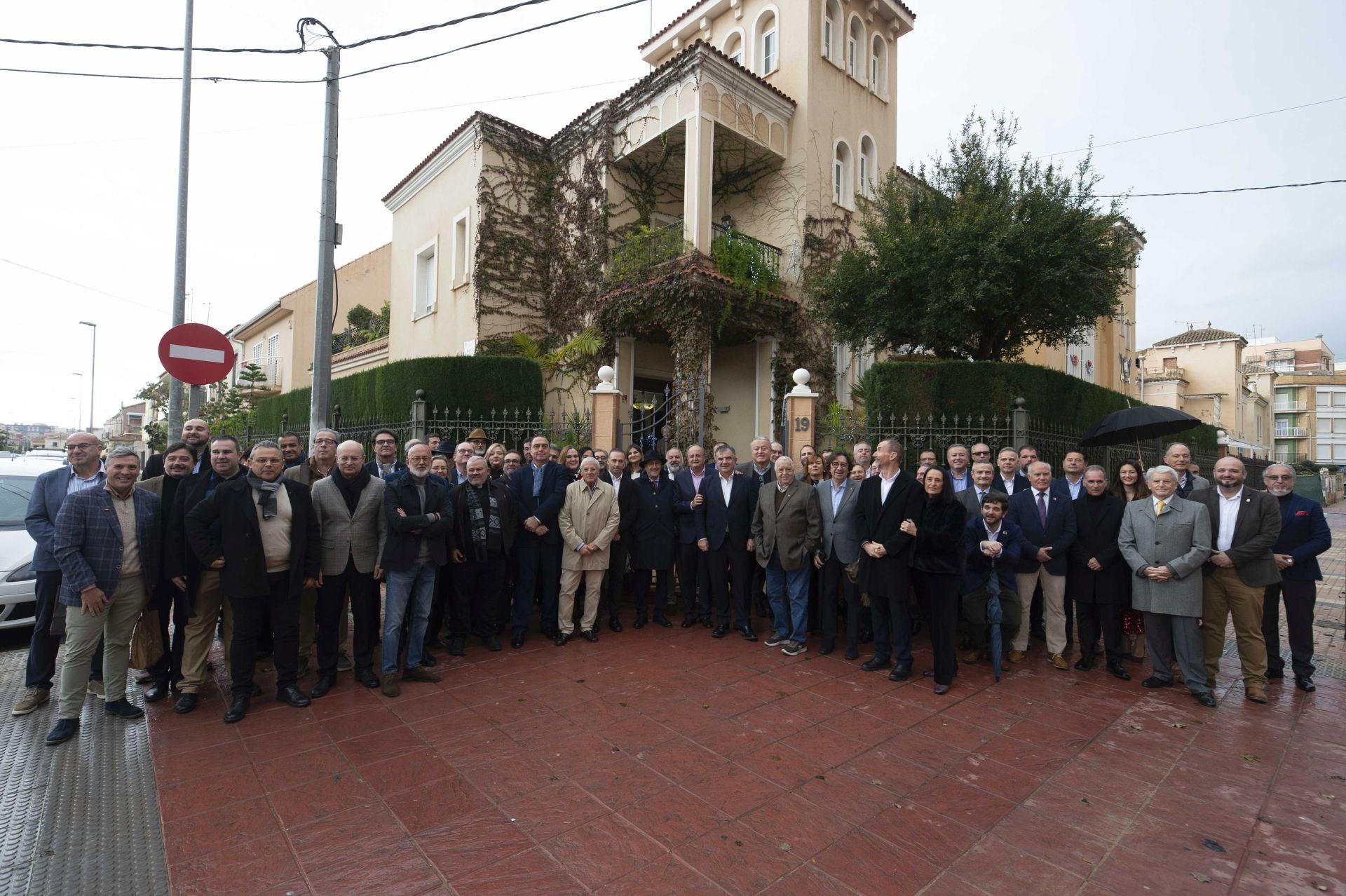 El brindis de Nochevieja de Tomás Martínez Pagán, en imágenes