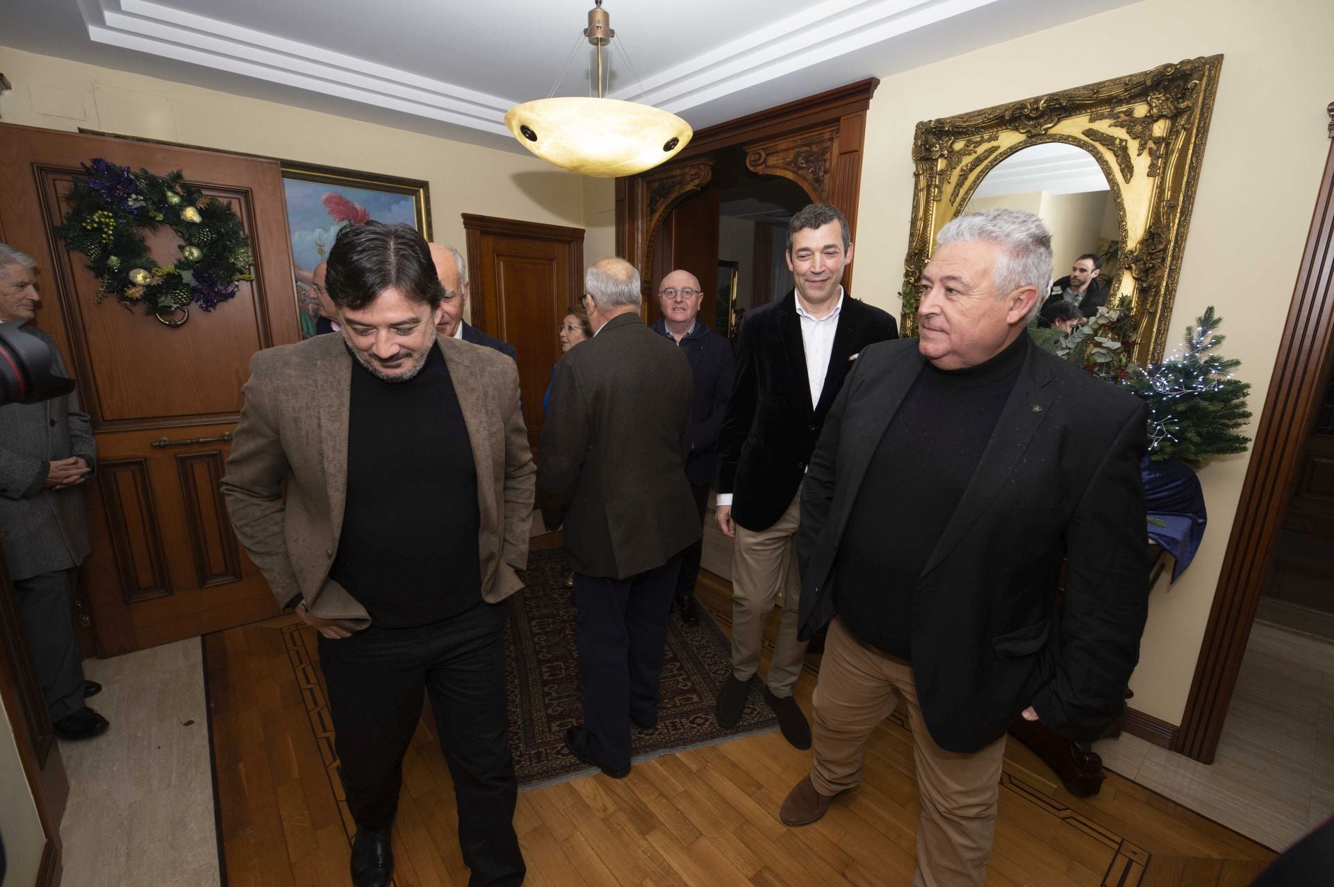 El brindis de Nochevieja de Tomás Martínez Pagán, en imágenes